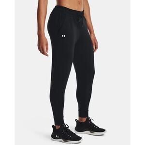Under Armour Women's Heat Gear Pants, Black, Size Small